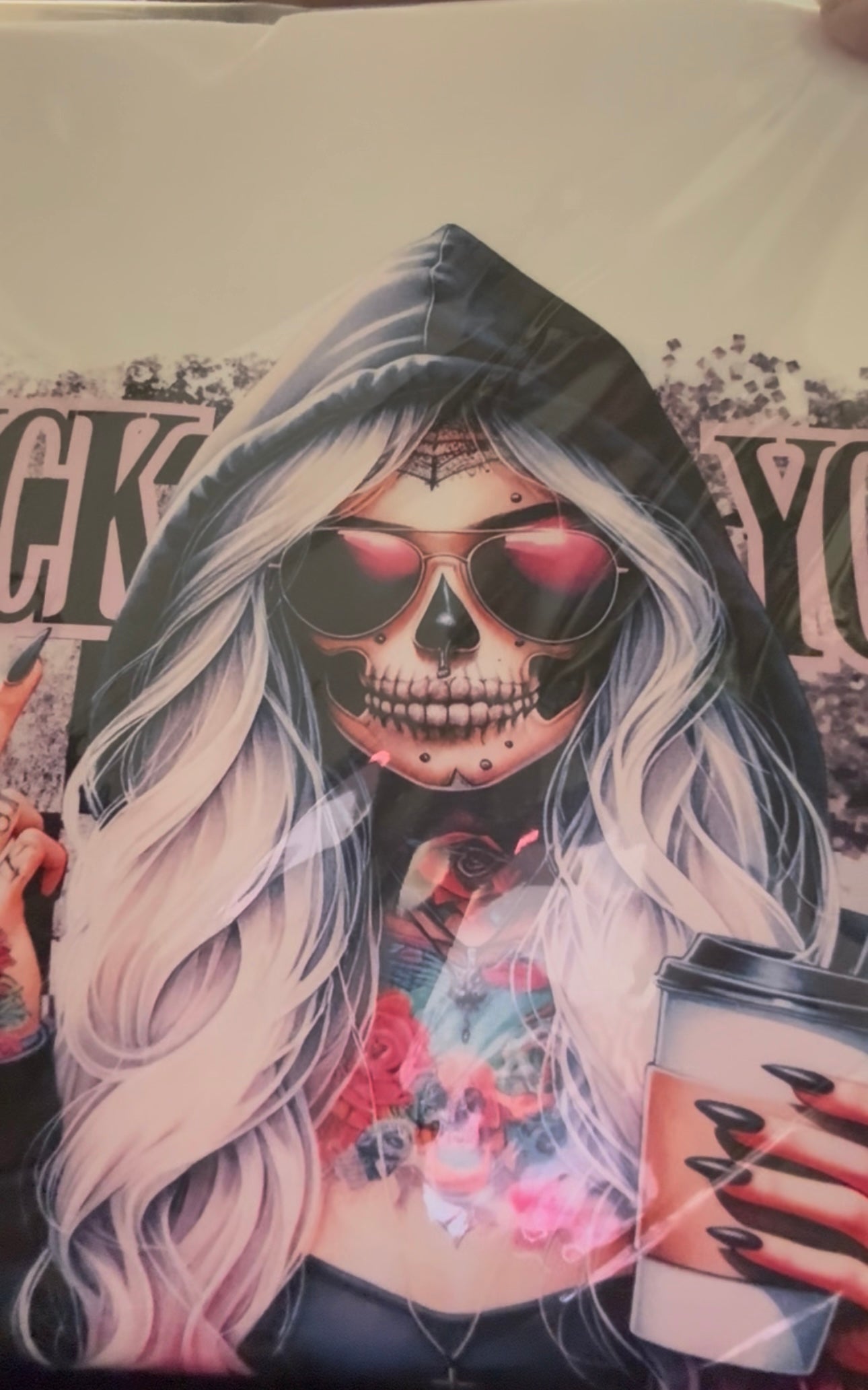 F Your Judgement Gothic Halloween Unisex Crew Neck Tshirt