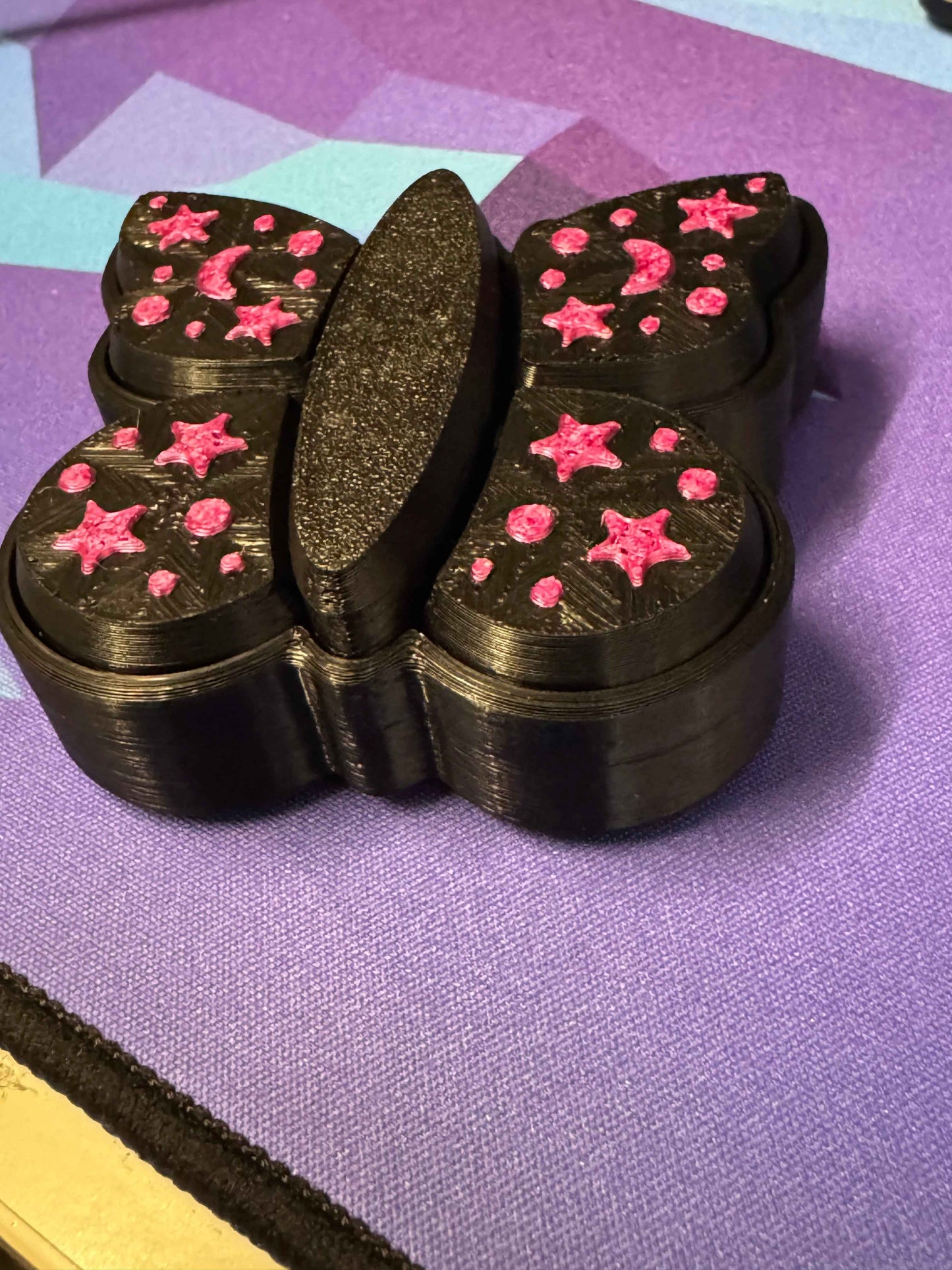 Butterfly clicker 3D Pla Printed Toy for Stress Relief, Kids & Adults ADHD - Snazzy Dudds