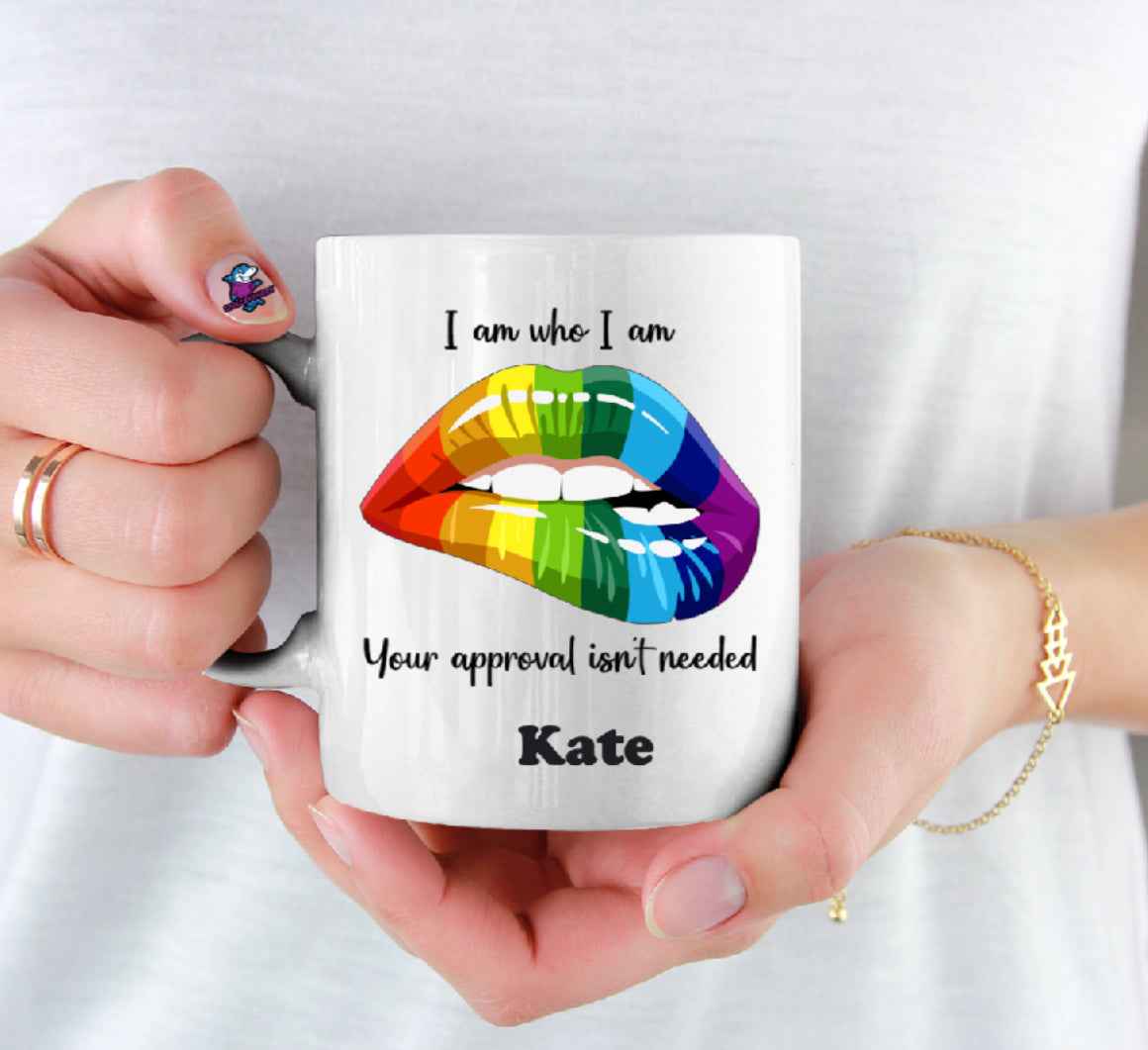 I am Who I Am (Lips) 11oz Cup Mug - Snazzy Dudds