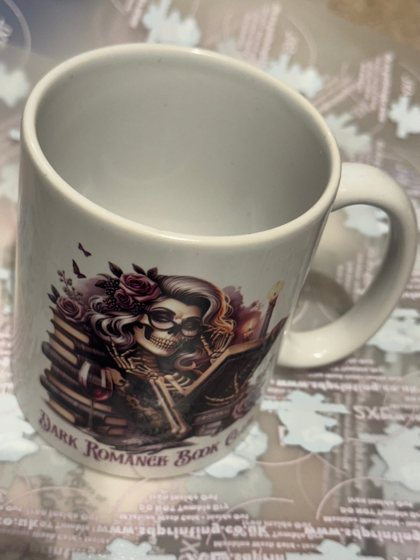 Dark Romance Book Club Gothic Halloween Lover 11oz Cup Mug