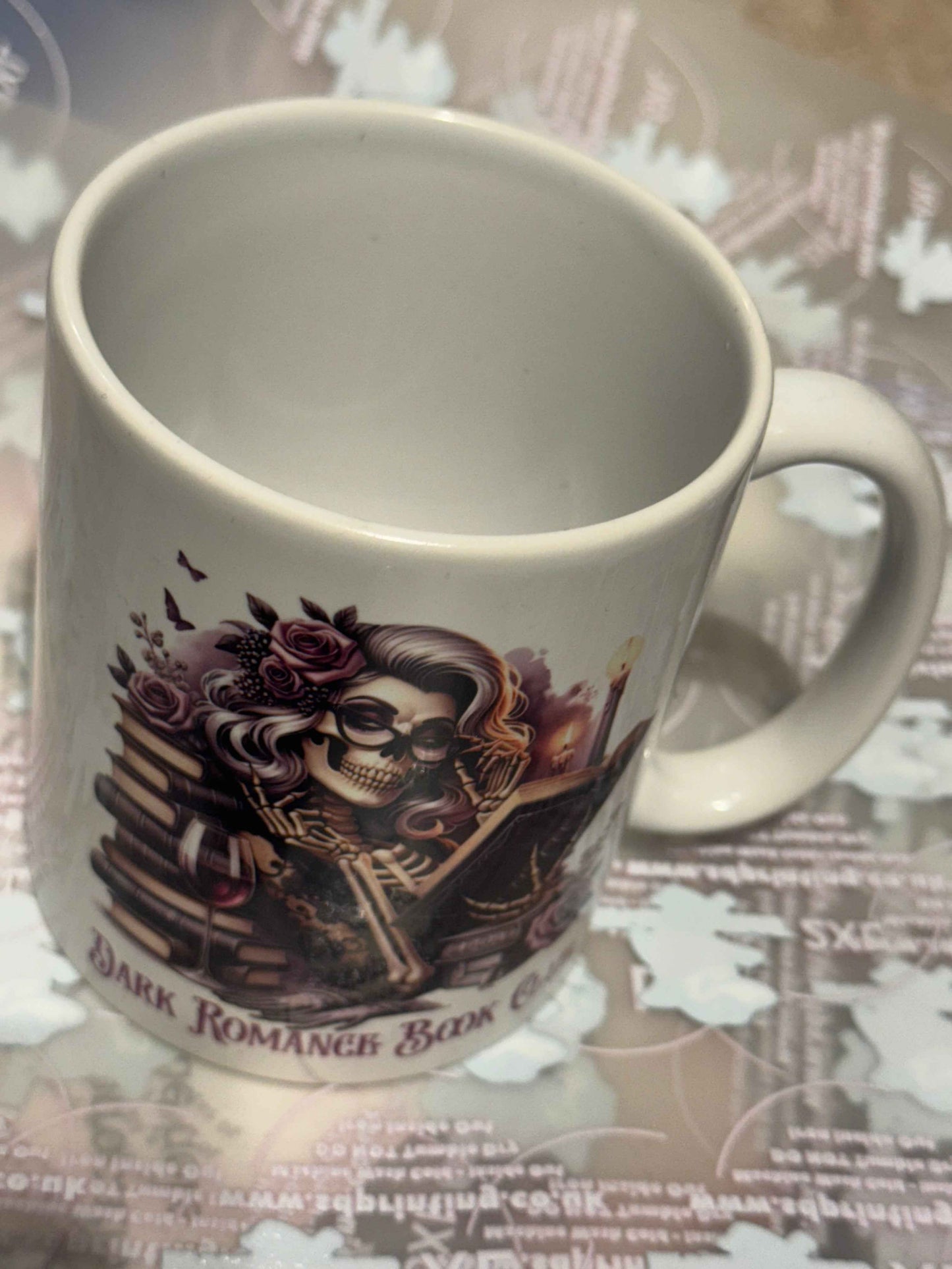 Dark Romance Book Club Gothic Halloween Lover 11oz Cup Mug - Snazzy Dudds
