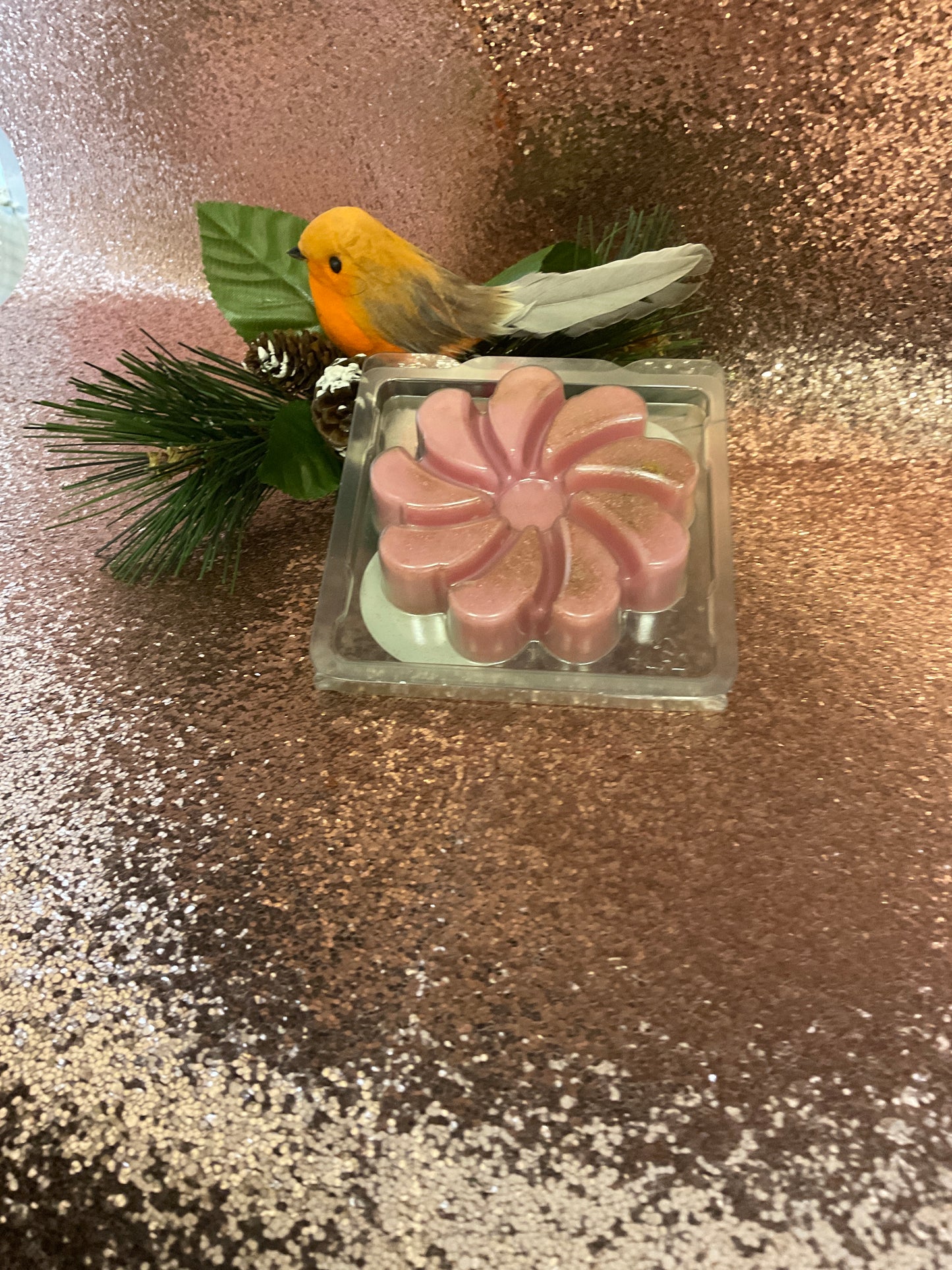 Wax Melt Swirl Flower Shape