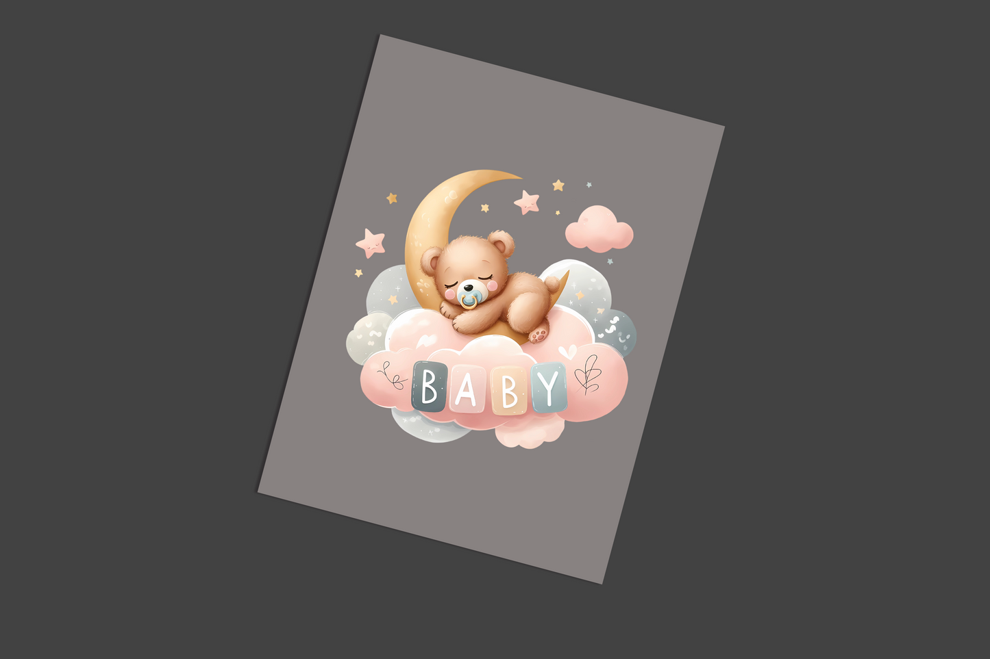 Baby Teady Bear Bundle x10 DTF Transfer