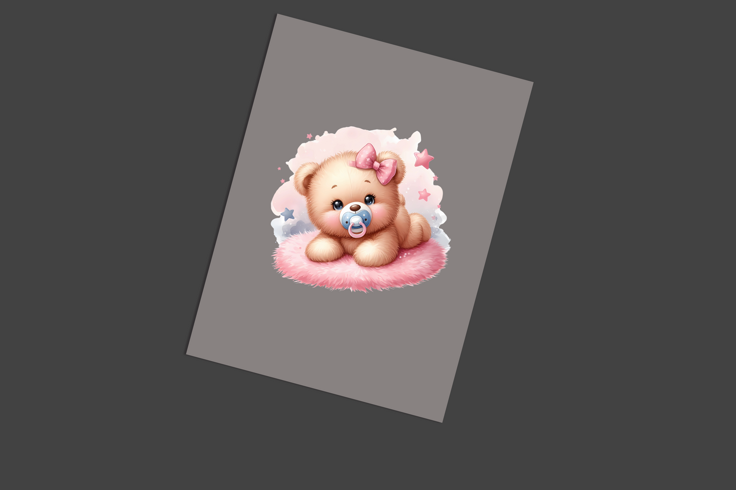 Baby Teady Bear Bundle x10 DTF Transfer