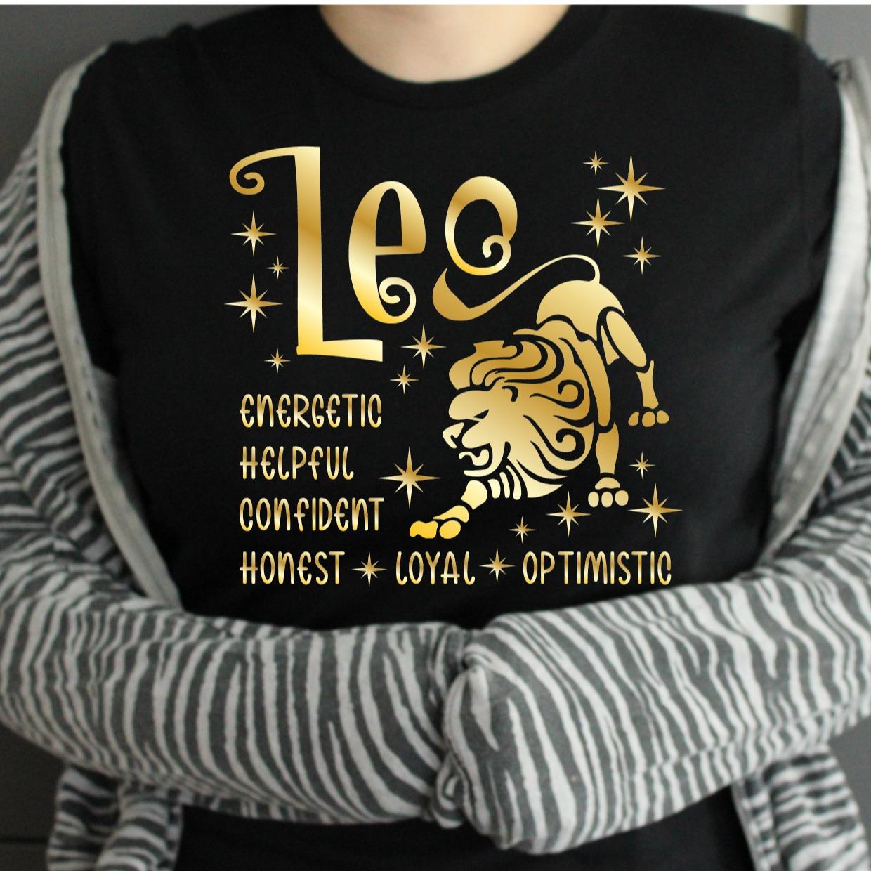 TSHIRT - Zodiac Horoscope Star Sign Astrology Tshirt Birthday Gift - Unisex Casual Crew Neck Tshirt 100% Cotton Aquarius Aries Cancer Capricorn Gemini Leo