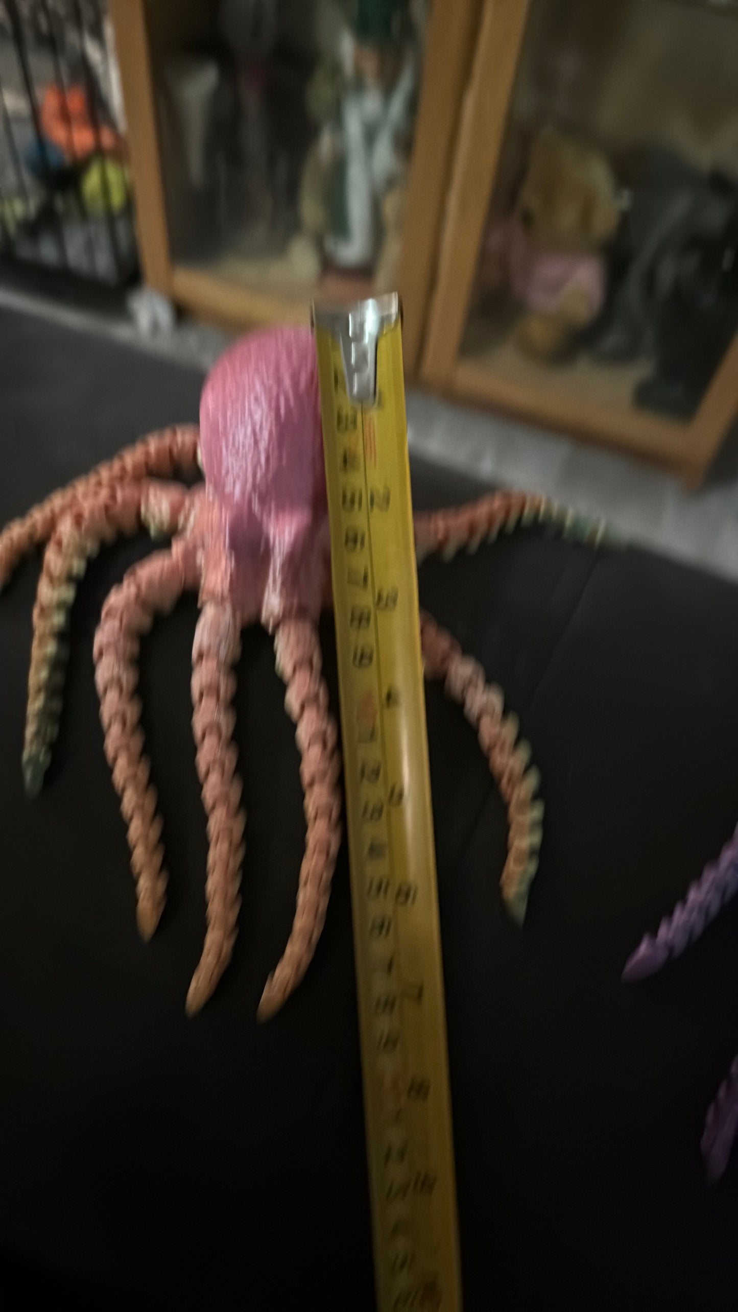 Flexible Fidget Colourful Octopus 3D Printed Articulated Sensory Toy For ADHD Autism Stimming Adults Kids