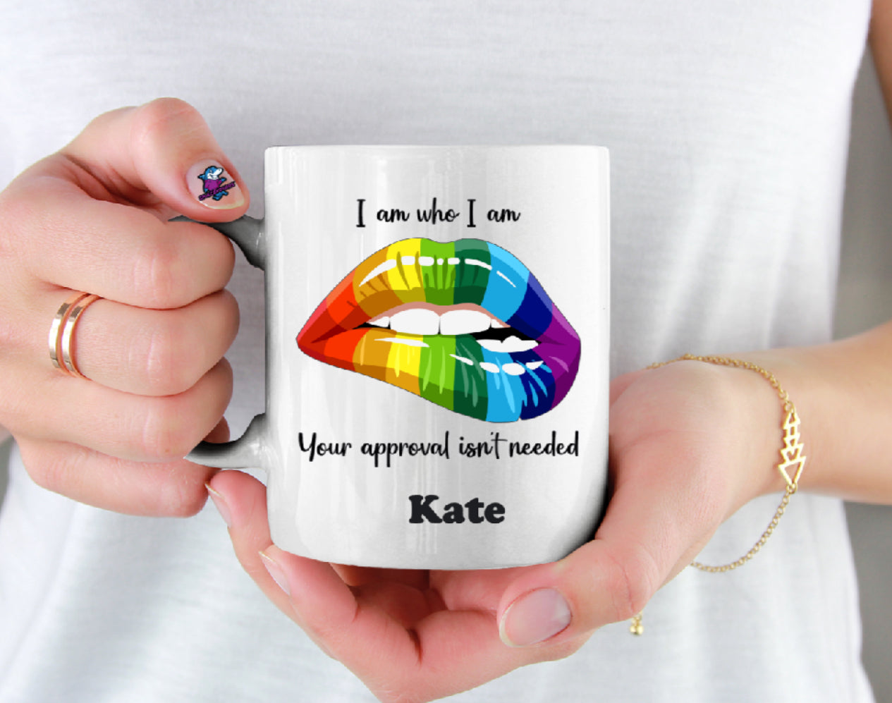 I am Who I Am (Lips) 11oz Cup Mug