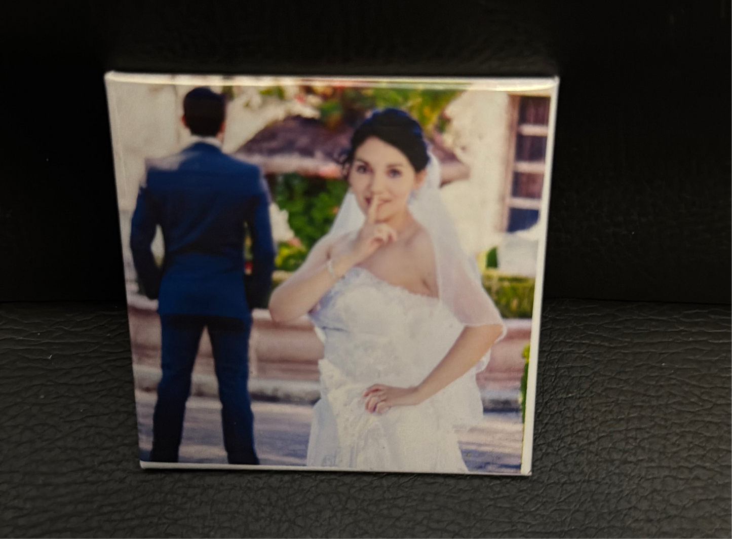 Custom Photo Magnet - Personalized Memories Keepsake for Fridge or Office Decor - Magnetic, Lightweight