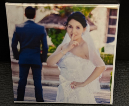 Custom Photo Magnet - Personalized Memories Keepsake 