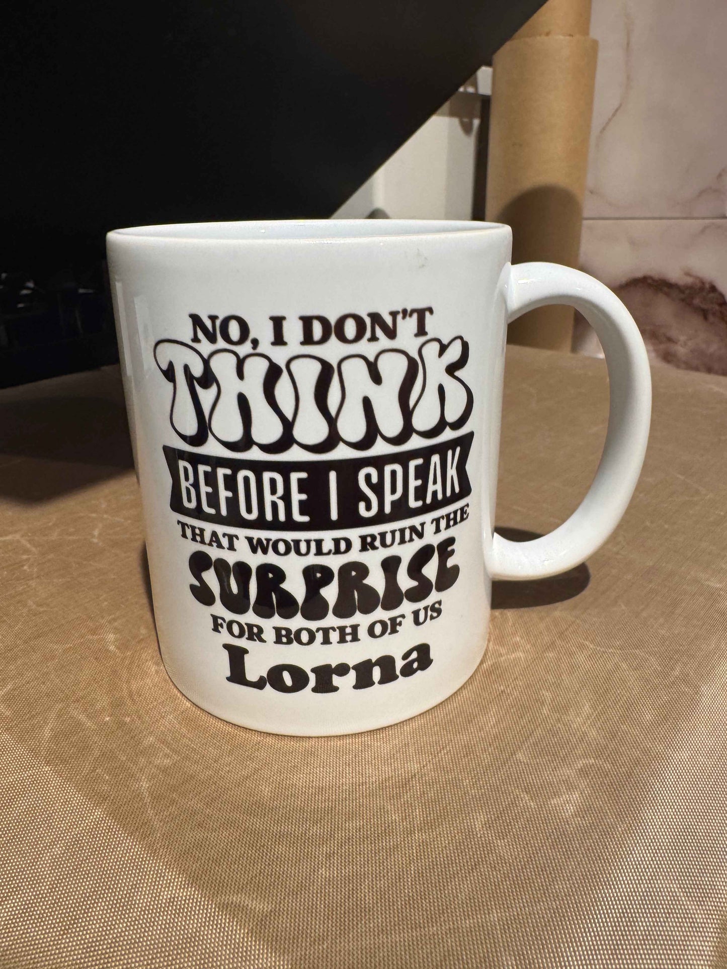 I Don't think before I speak 11oz Friendship Best Friends Cup Mug - Snazzy Dudds