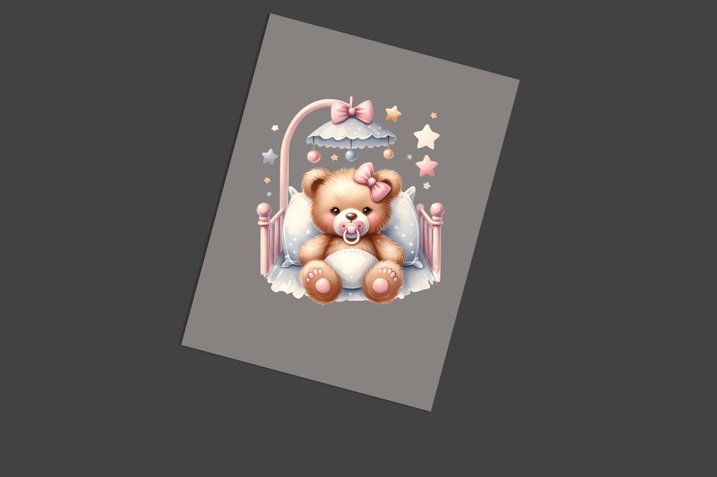 Baby Teady Bear Bundle x10 DTF Transfer