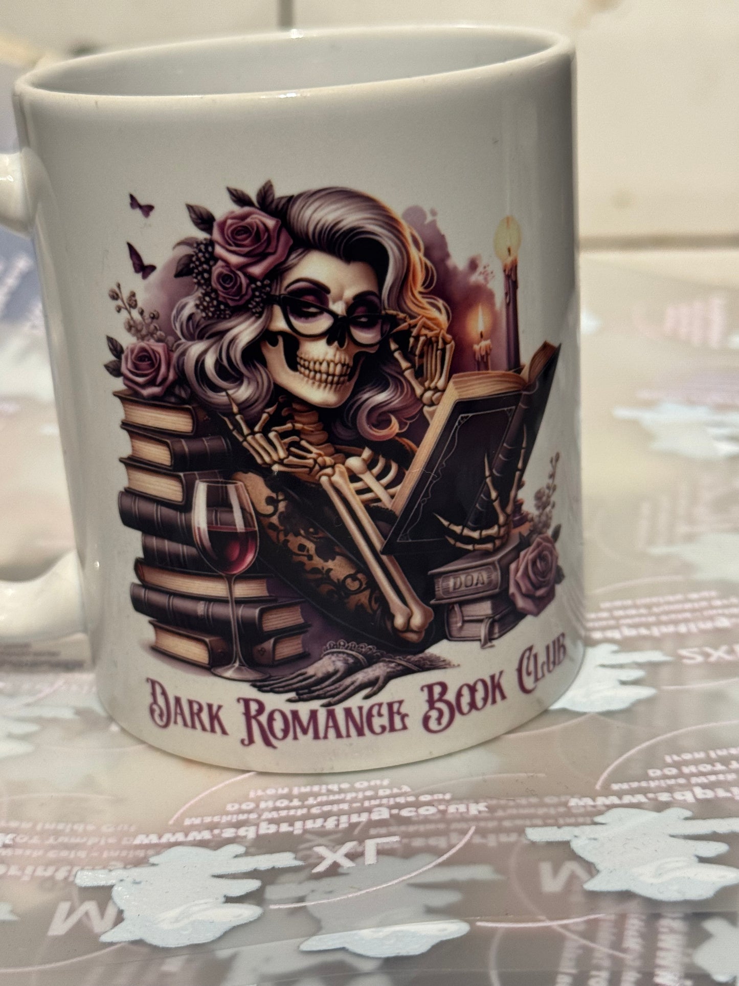 Dark Romance Book Club Gothic Halloween Lover 11oz Cup Mug