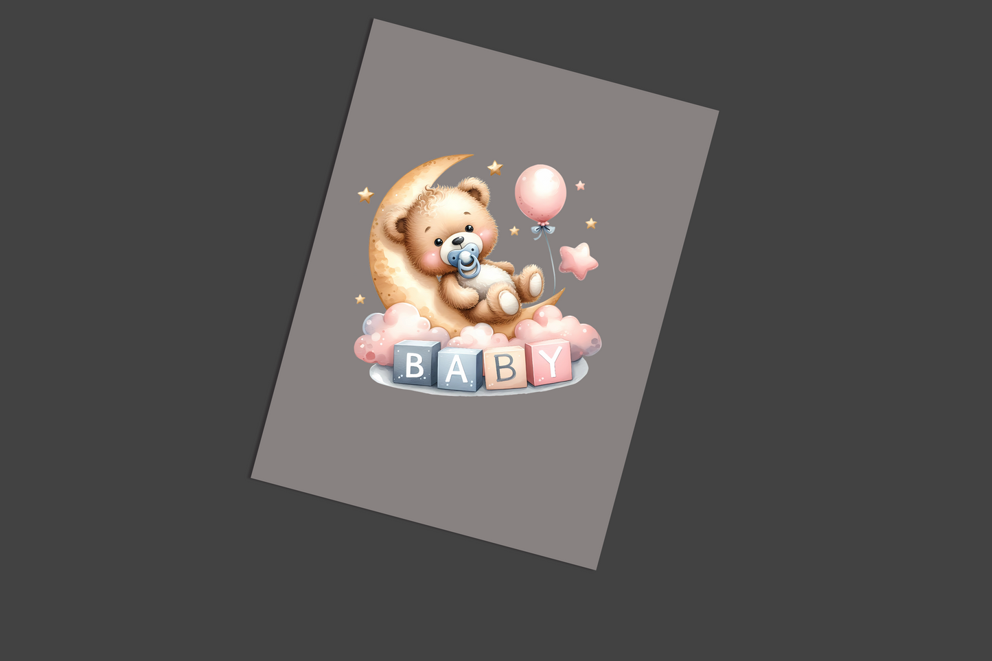 Baby Teady Bear Bundle x10 DTF Transfer