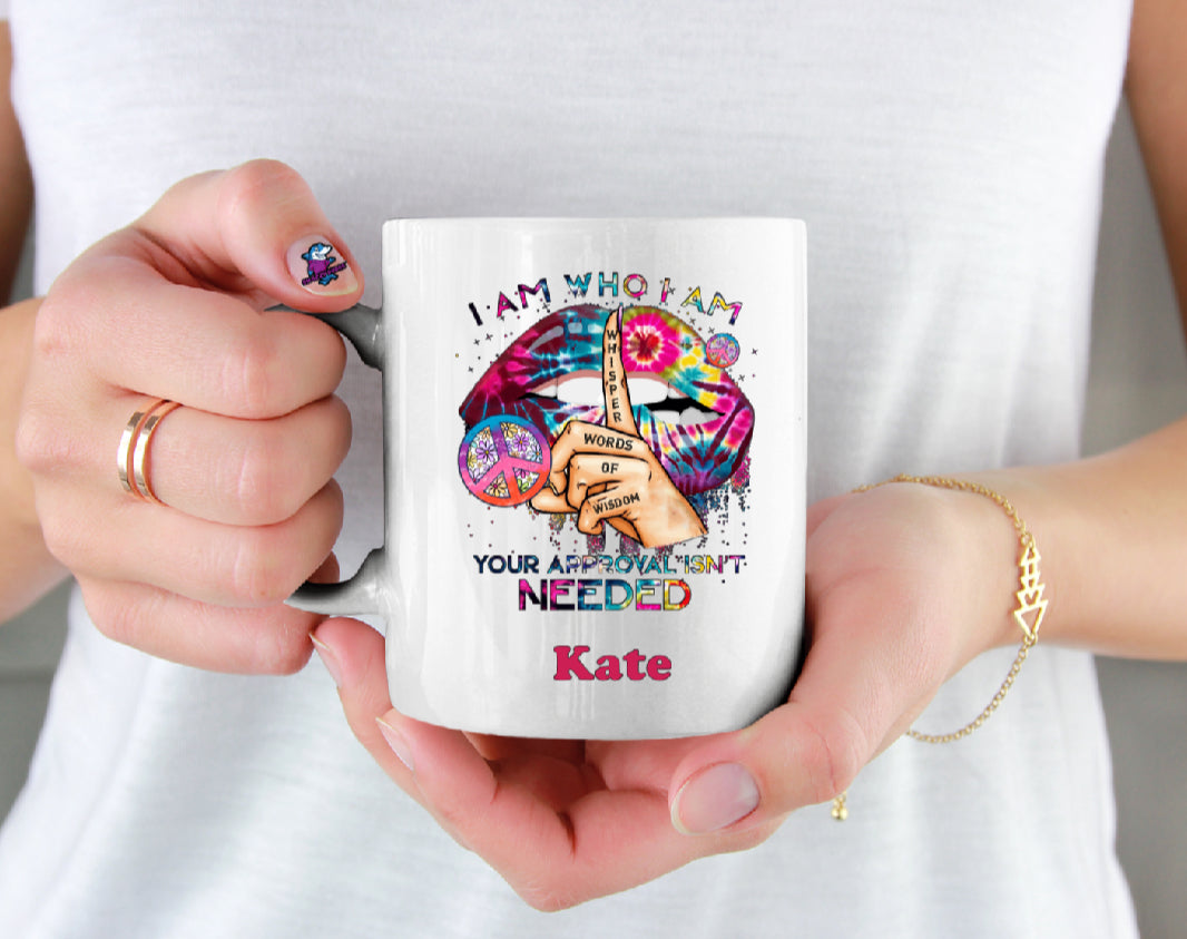 I am Who I Am (Whisper) 11oz Cup Mug Pride LGBTQ Gift