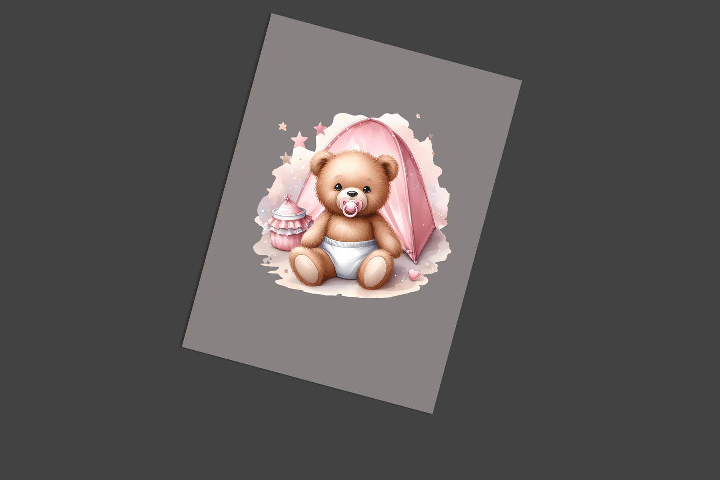 Baby Teady Bear Bundle x10 DTF Transfer