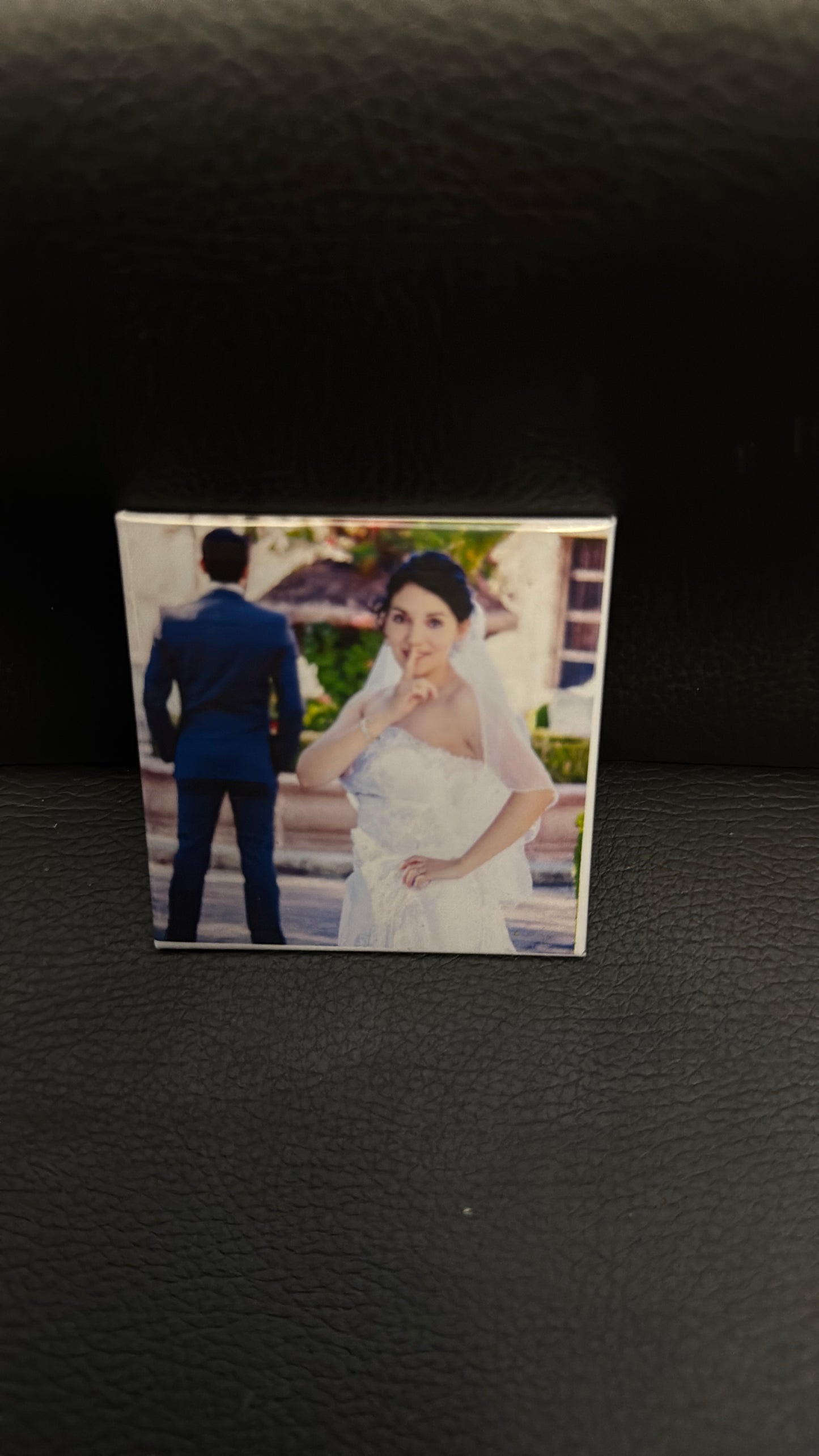 Custom Photo Magnet - Personalized Memories Keepsake for Fridge or Office Decor - Magnetic, Lightweight