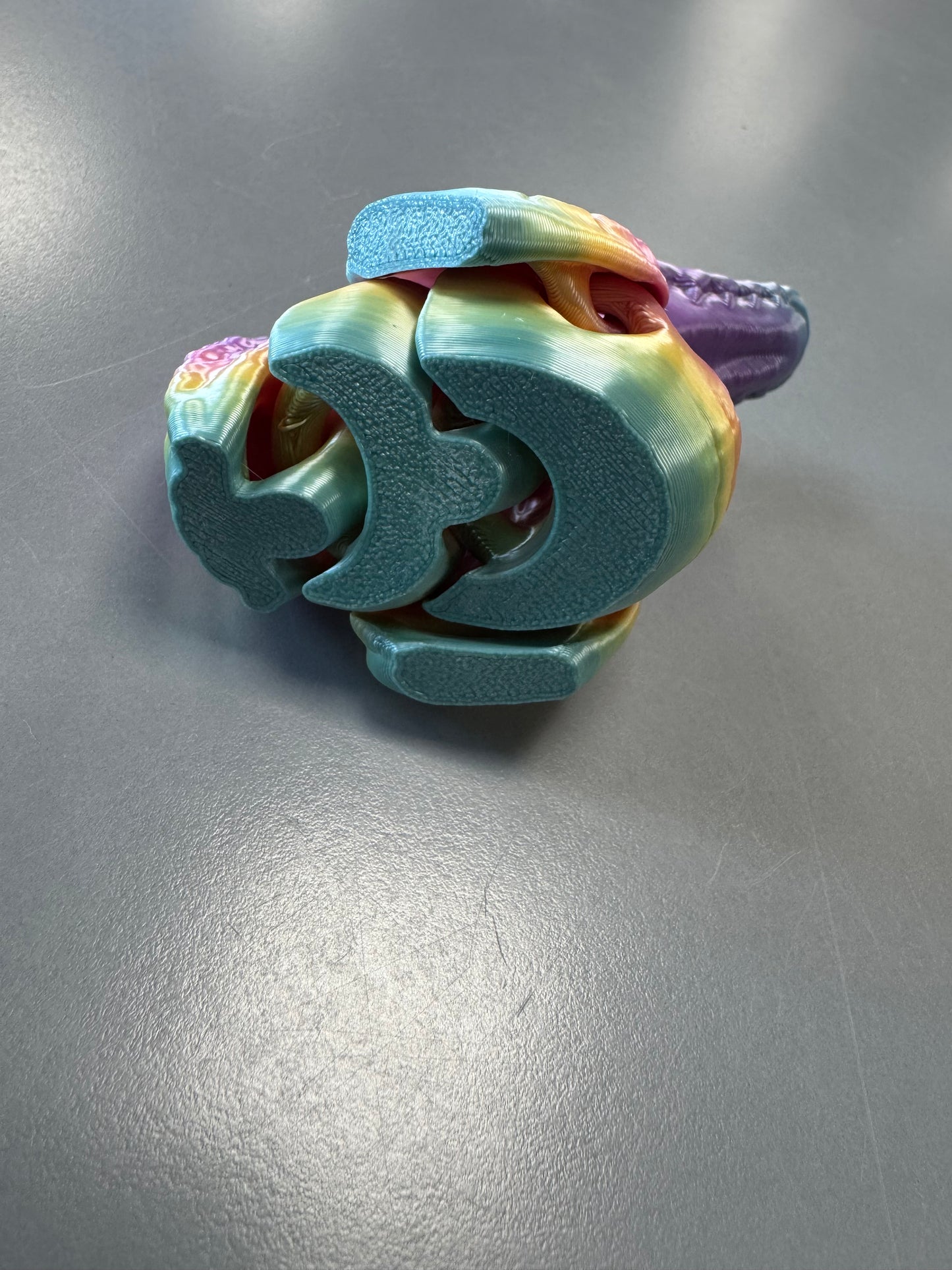 Quackodile Animal Fidget 3D Pla Printed Articulated Toy for Stress Relief, Kids & Adults ADHD