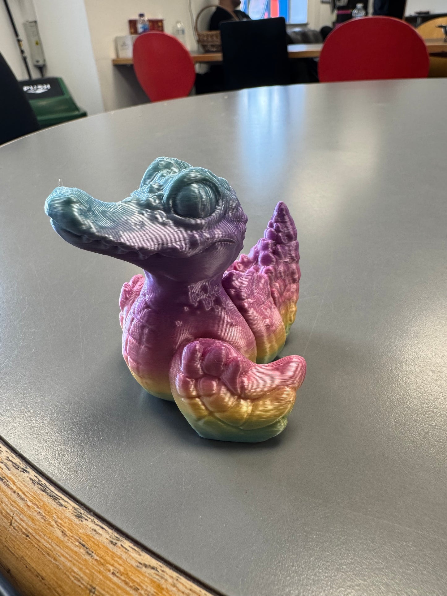 Quackodile Animal Fidget 3D Pla Printed Articulated Toy for Stress Relief, Kids & Adults ADHD