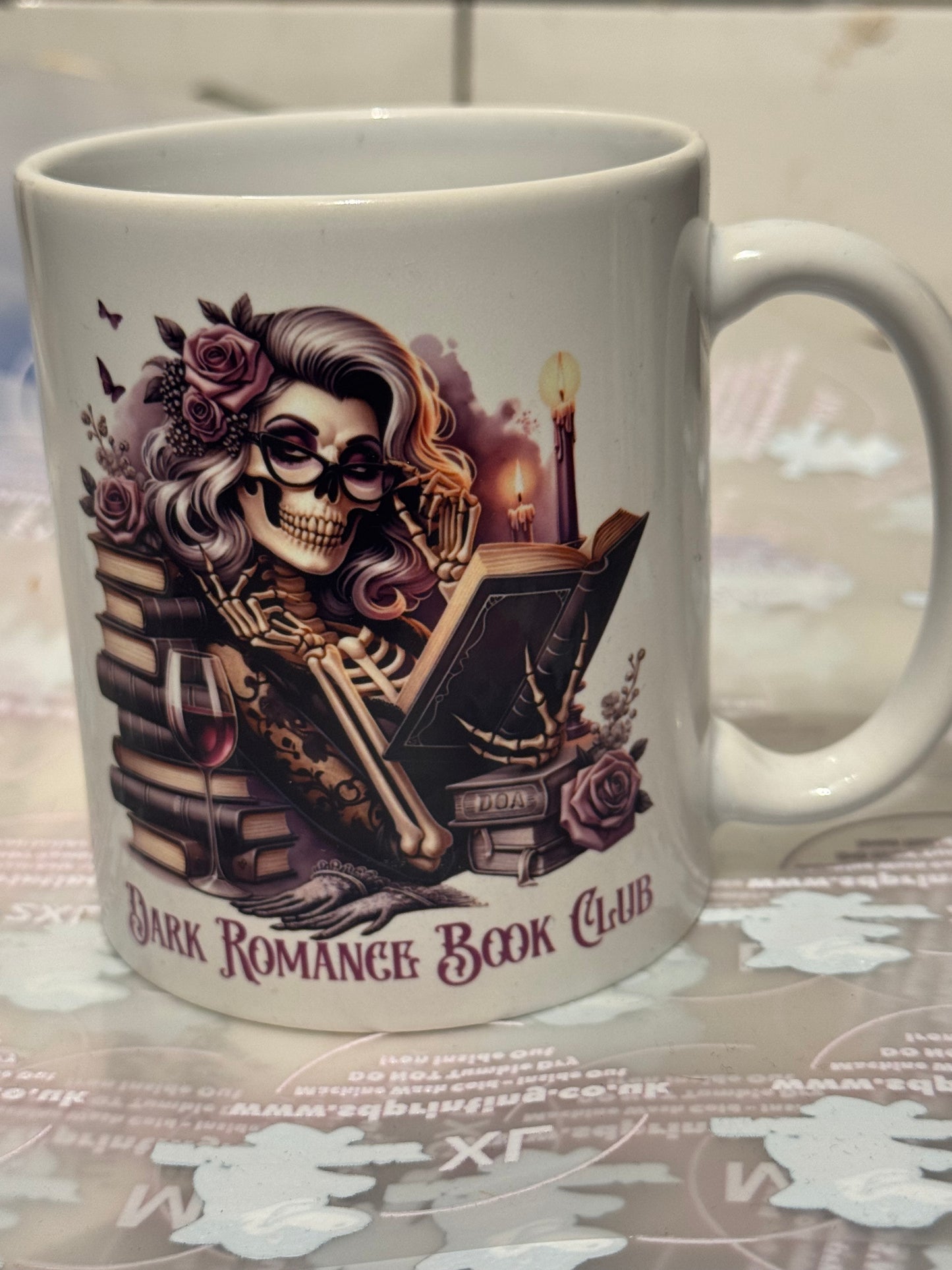 Dark Romance Book Club Gothic Halloween Lover 11oz Cup Mug