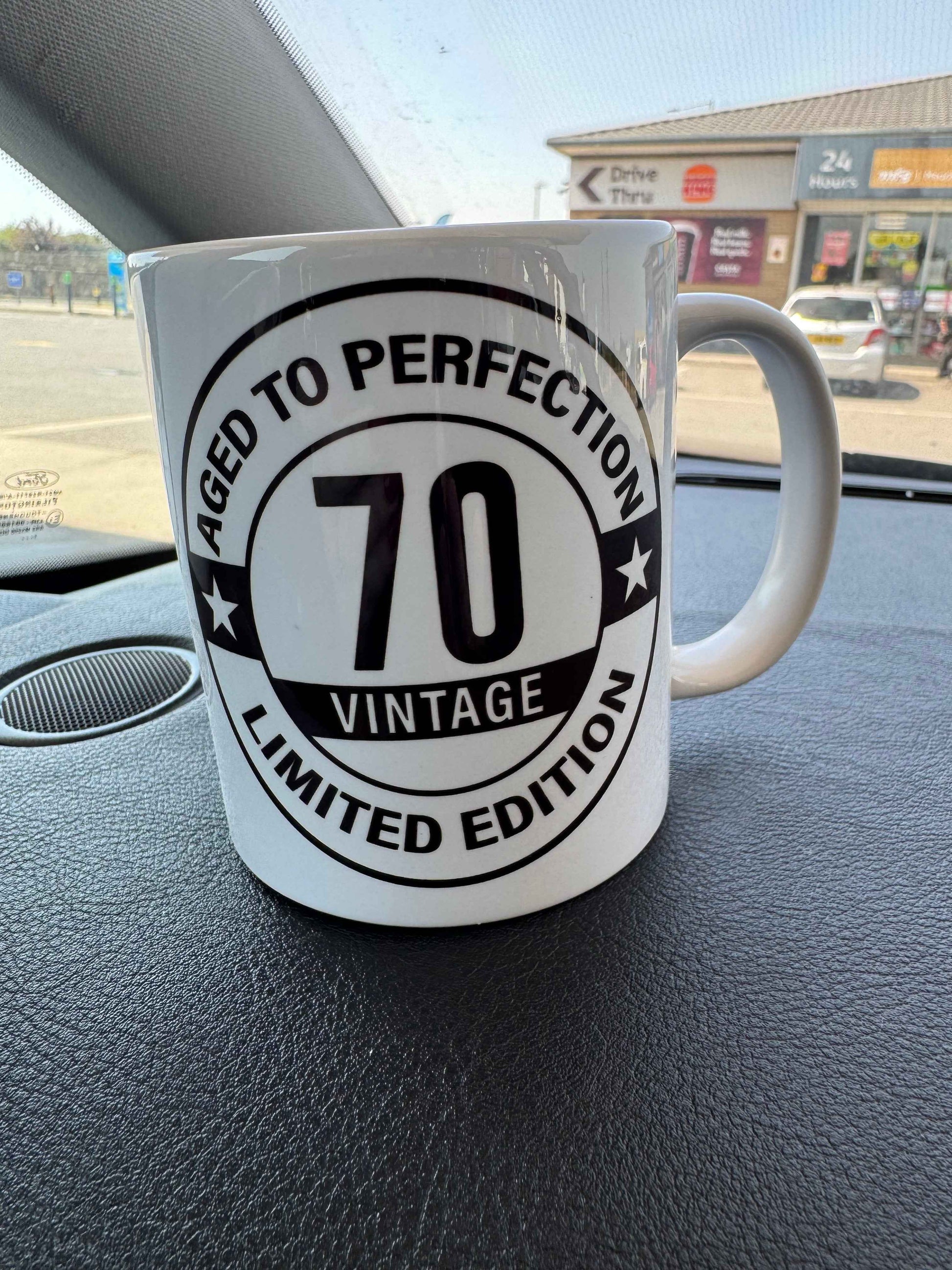 Personalised Gift 70 Birthday Mug 11oz Cup Mug