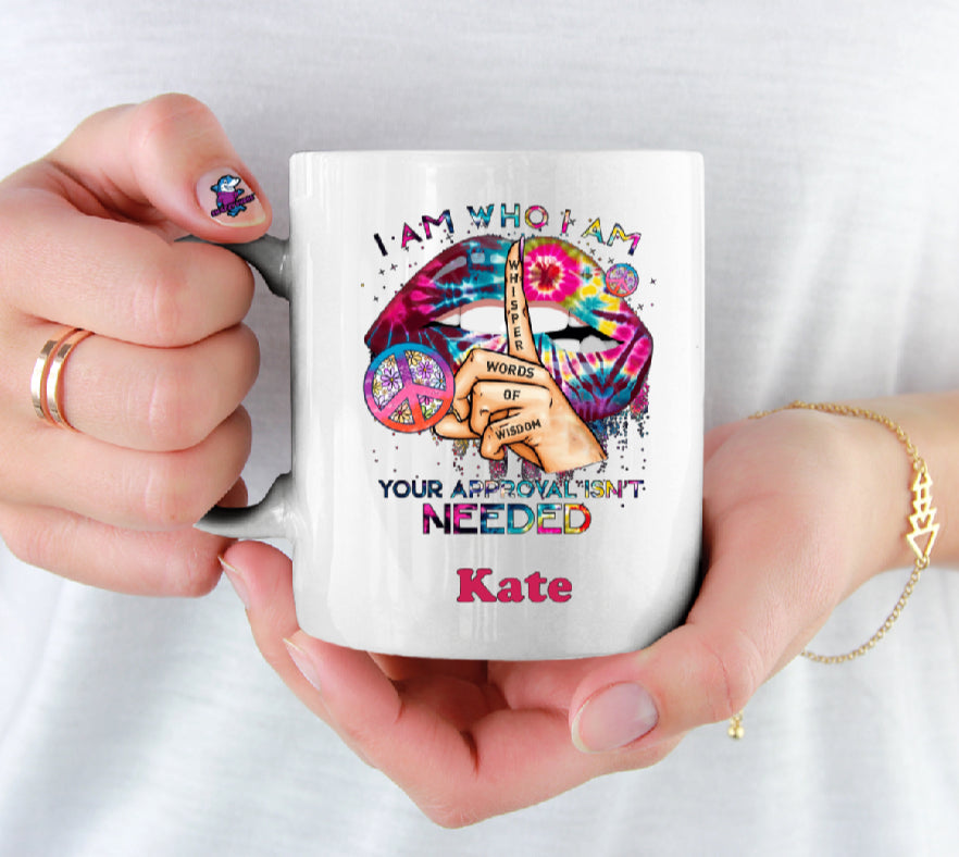 I am Who I Am (Whisper) 11oz Cup Mug Pride LGBTQ Gift