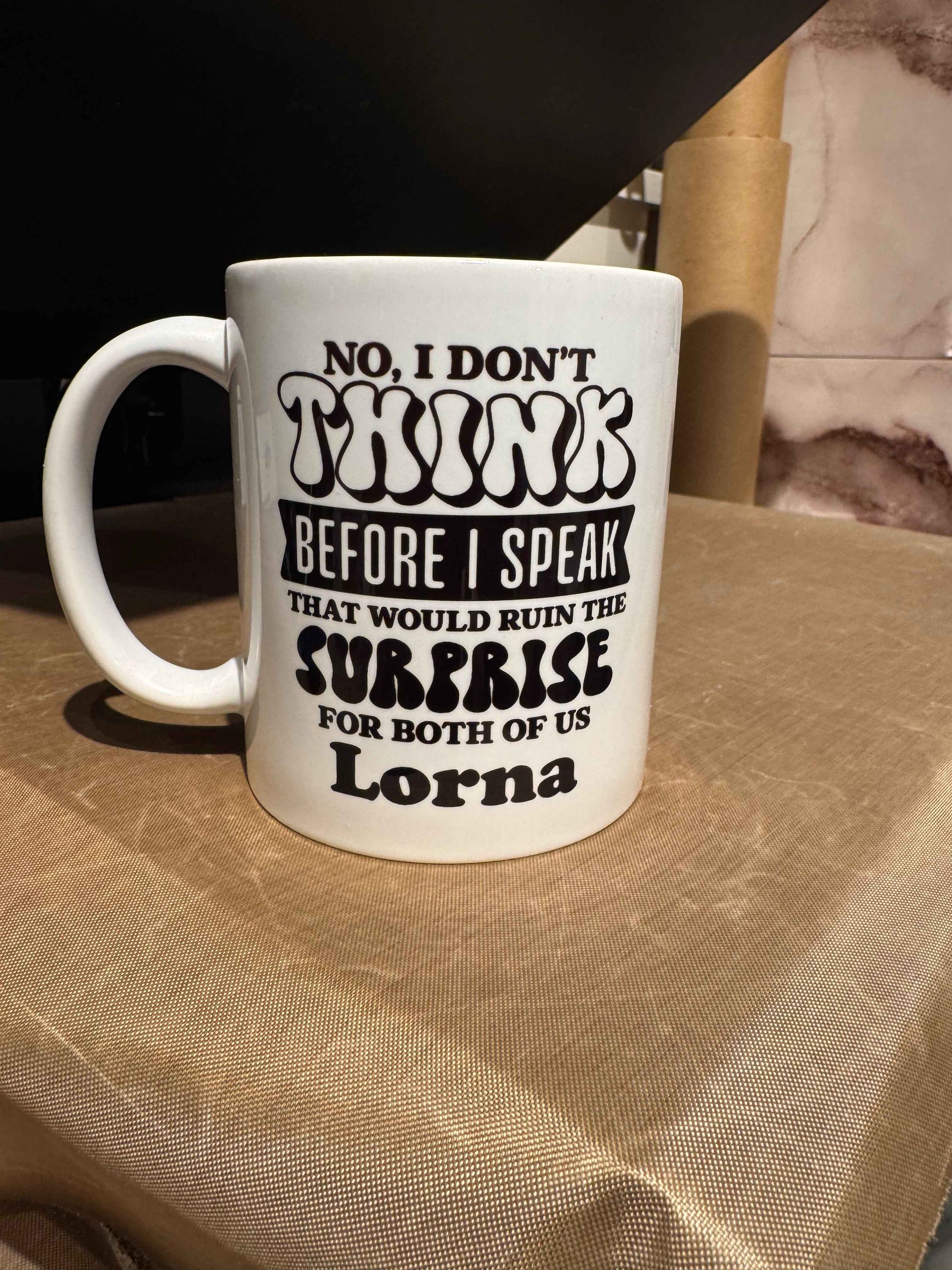 I Don't think before I speak 11oz Friendship Best Friends Cup Mug - Snazzy Dudds