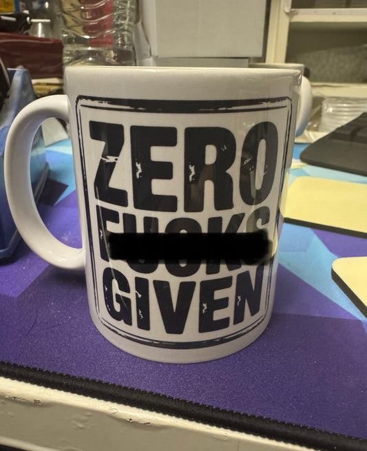 Zero F Given 11oz Cup Mug