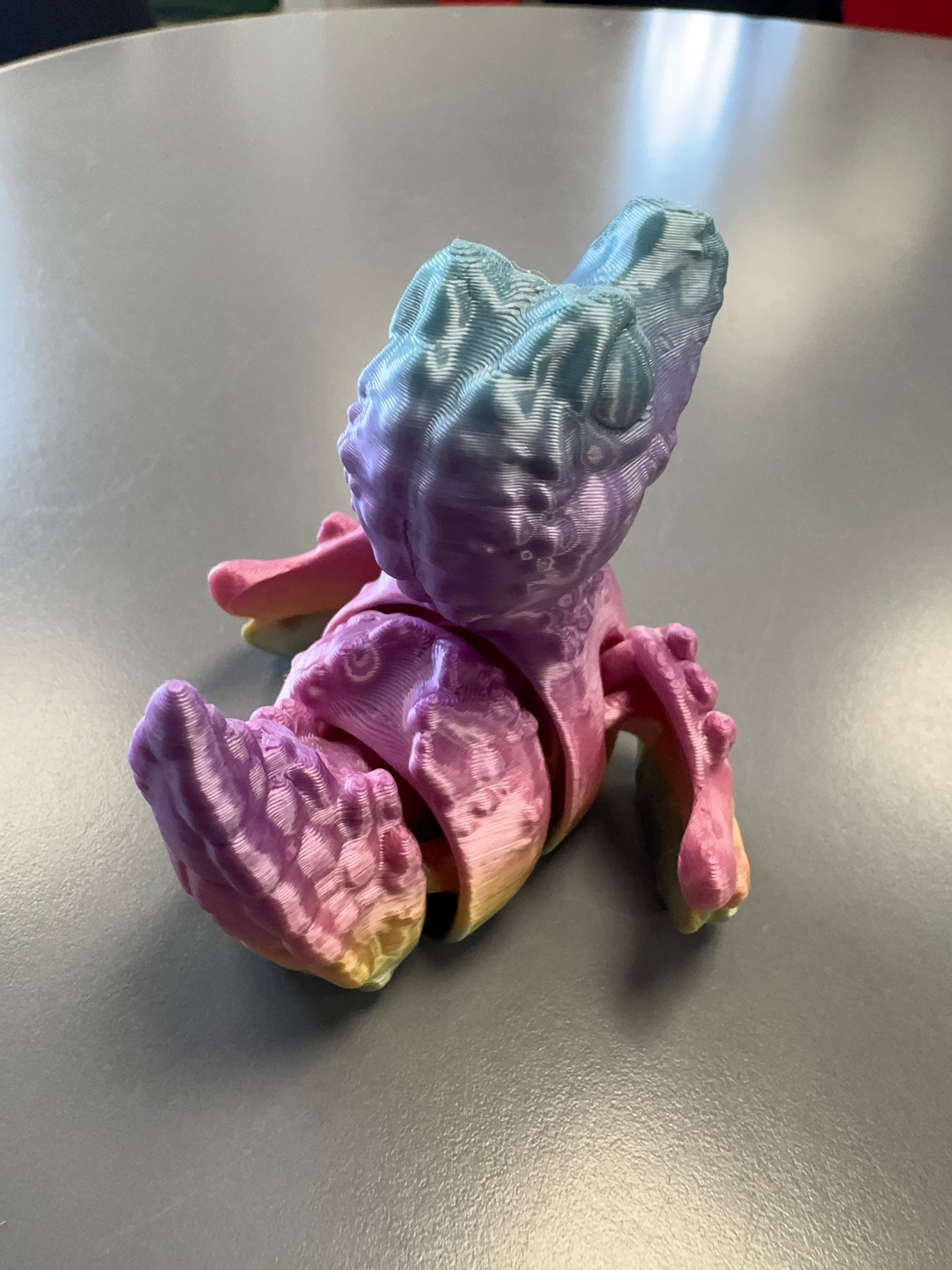 Quackodile Animal Fidget 3D Pla Printed Articulated Toy for Stress Relief, Kids & Adults ADHD