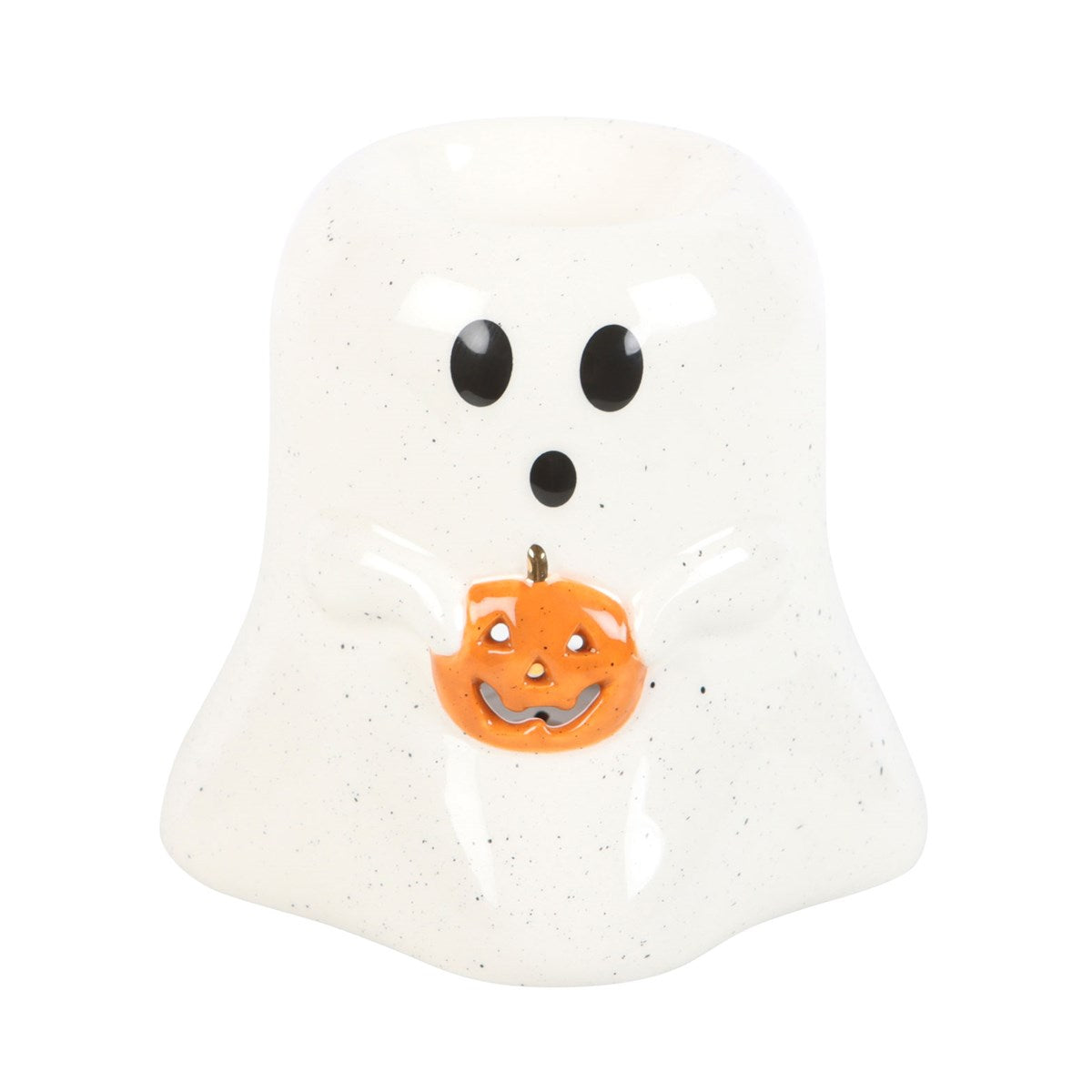 GHOST SHAPED Wax / OIL BURNER WITH PUMPKIN With FREE GIFT